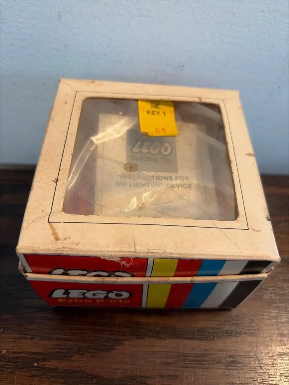 LEGO 050 Lighting Device 056 Windows Doors Set Instructions Original Box Vintage